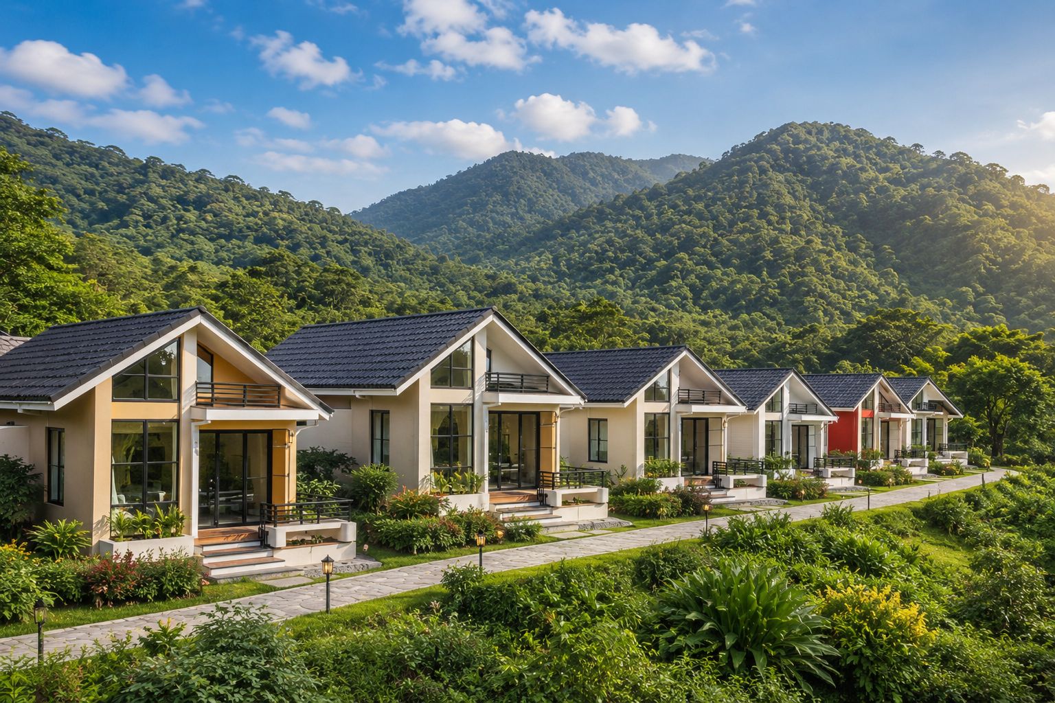 Luxury villa in Murree with scenic mountain views